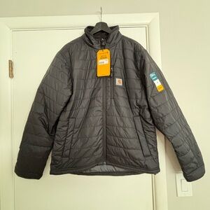 Carhartt -  INSULATED RAIN JACKET - RELAXED FIT - LIGHTWEIGHT - 2 WARMER RATING